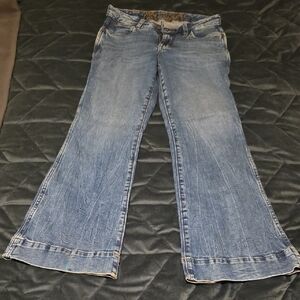 Wrangler Women's Flare Blue Jeans